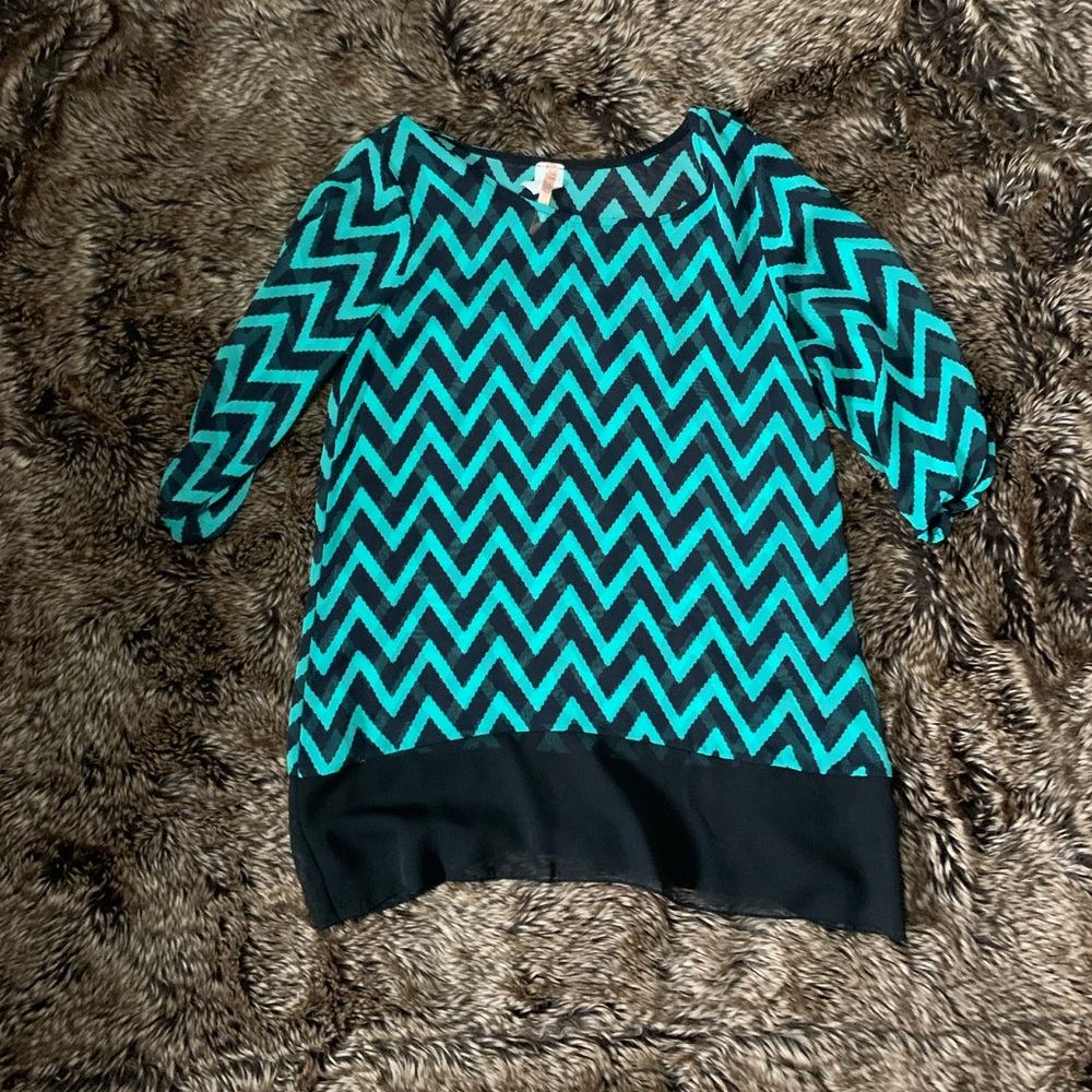 Chevron blouse